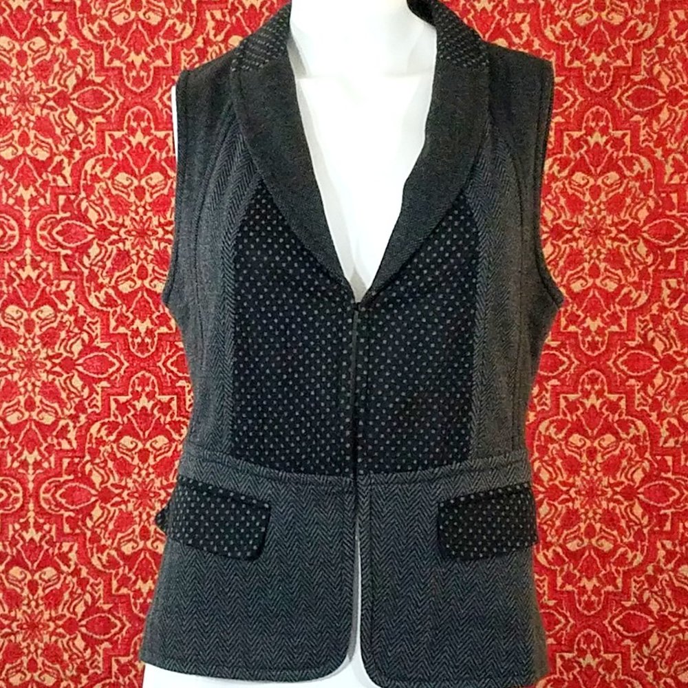 COLDWATER CREEK tweed vest S 🗓️